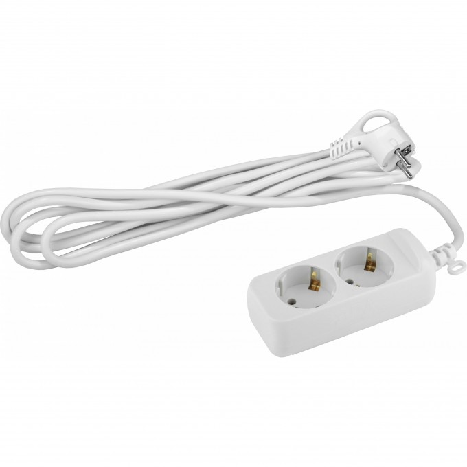 Удлинитель электрический ЭРА UX-2e-5m с заземлением 2 розетки 5м ПВС 3x0,75мм2 10А B0038574 Удлинитель электрический ЭРА UX-2e-5m с заземлением 2 розетки 5м ПВС 3x0,75мм2 10А B0038574