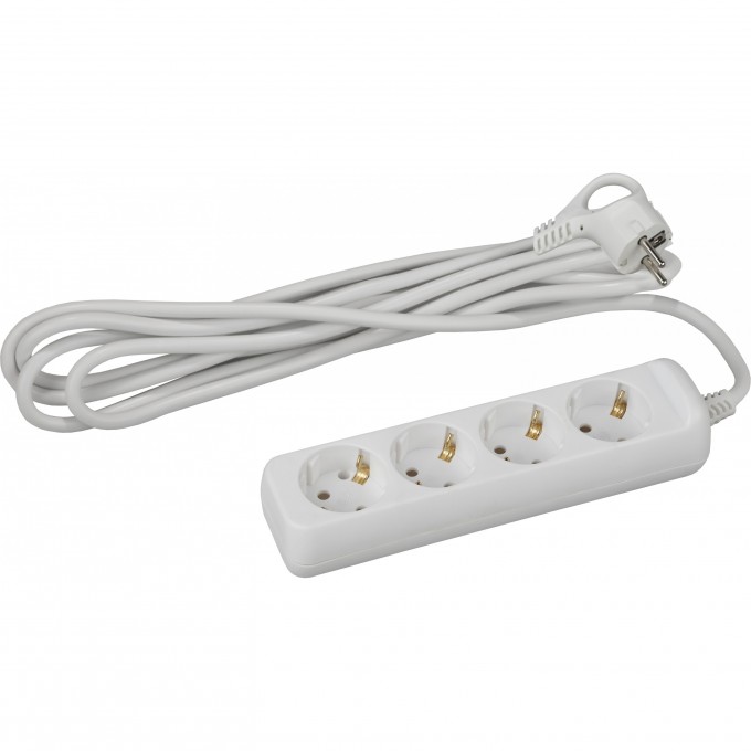 Удлинитель электрический ЭРА UX-4e-3m с заземлением 4 розетки 3м ПВС 3x0,75мм2 10А B0038579 Удлинитель электрический ЭРА UX-4e-3m с заземлением 4 розетки 3м ПВС 3x0,75мм2 10А B0038579