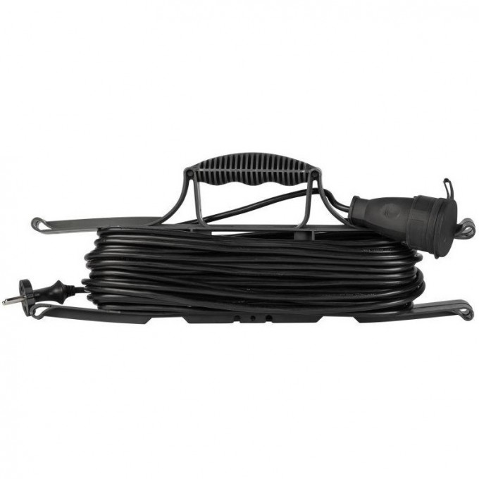 Удлинитель силовой ЭРА Б0065100 GREEN LINE FR-6-20m на рамке 1 розетка без заземления 20м ПВС 2х0.75кв.мм B0065100 Удлинитель силовой ЭРА Б0065100 GREEN LINE FR-6-20m на рамке 1 розетка без заземления 20м ПВС 2х0.75кв.мм B0065100