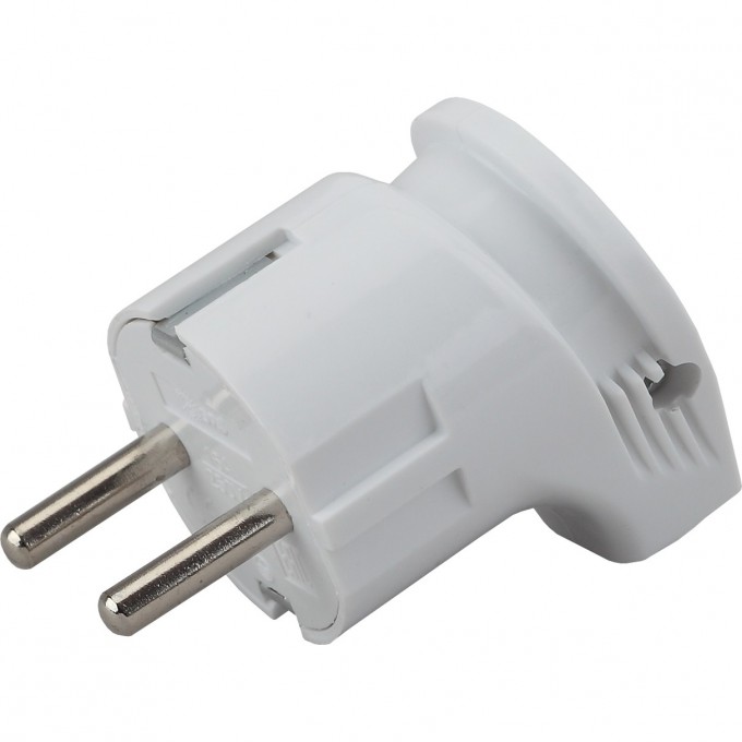 Вилка Vx3-W ЭРА с/з угловая 16A белая B0039678 Вилка Vx3-W ЭРА с/з угловая 16A белая B0039678