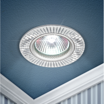 Встраиваемый светильник алюминиевый ЭРА KL32 AL/SL/1 MR16 12V 50W серебро Встраиваемый светильник алюминиевый ЭРА KL32 AL/SL/1 MR16 12V 50W серебро