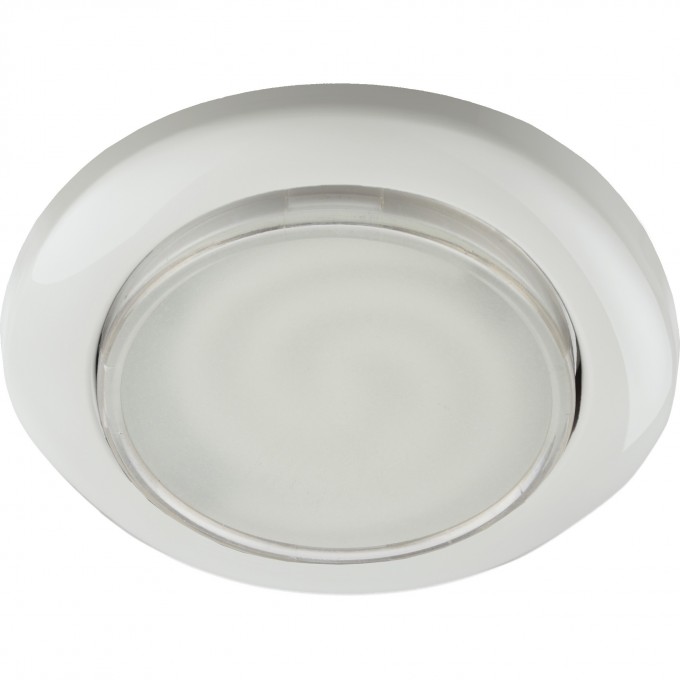 Встраиваемый светильник ЭРА KL35 WH под лампу GX53 (б/к) 220V 15W белый B0041927 Встраиваемый светильник ЭРА KL35 WH под лампу GX53 (б/к) 220V 15W белый B0041927