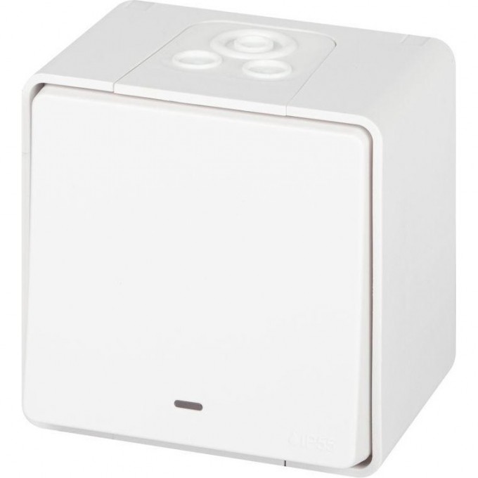 Выключатель ЭРА ЭКСПЕРТ 11-1502-01 с подсветкой IP55 10АХ-250В ОУ белый B0063305 Выключатель ЭРА ЭКСПЕРТ 11-1502-01 с подсветкой IP55 10АХ-250В ОУ белый B0063305