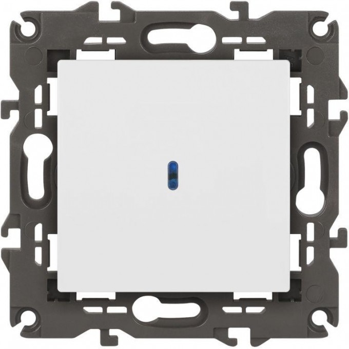 Выключатель ЭРА ELEGANCE 14-1102-01 10А IP20 250В 10AX с подсветкой белый B0034215 Выключатель ЭРА ELEGANCE 14-1102-01 10А IP20 250В 10AX с подсветкой белый B0034215