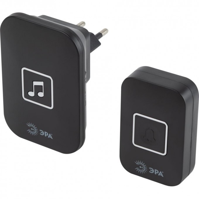 Звонок беспроводной ЭРА С97 60 мелодий черн. Б0054086 B0054086 Звонок беспроводной ЭРА С97 60 мелодий черн. Б0054086 B0054086