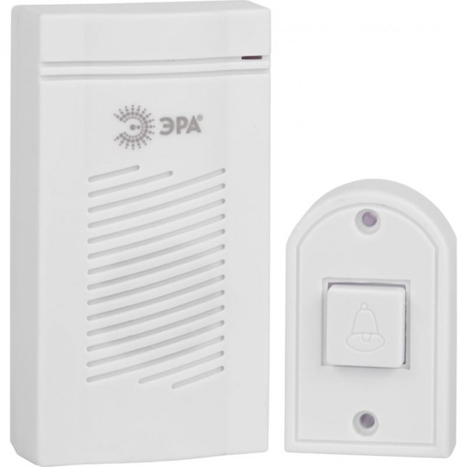 Звонок дверной ЭРА D50 проводной белый 1 мелодия B0052882 Звонок дверной ЭРА D50 проводной белый 1 мелодия B0052882